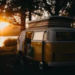 campervan-sunset
